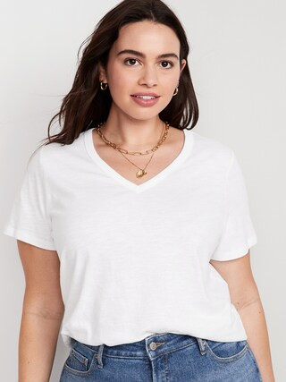EveryWear Slub-Knit T-Shirt for Women | Old Navy (US)