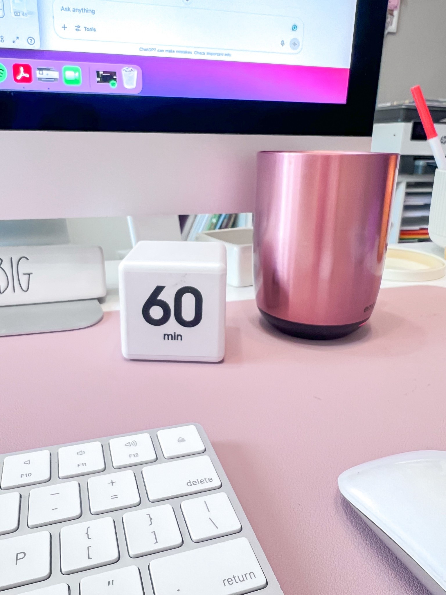 This cube timer will make you insanely productive! I've had it for years and use it for my "power hours" as a work from home mom working during naptime. It's linked below! 

#LTKHome #LTKmomlife #LTKdayinmylife
