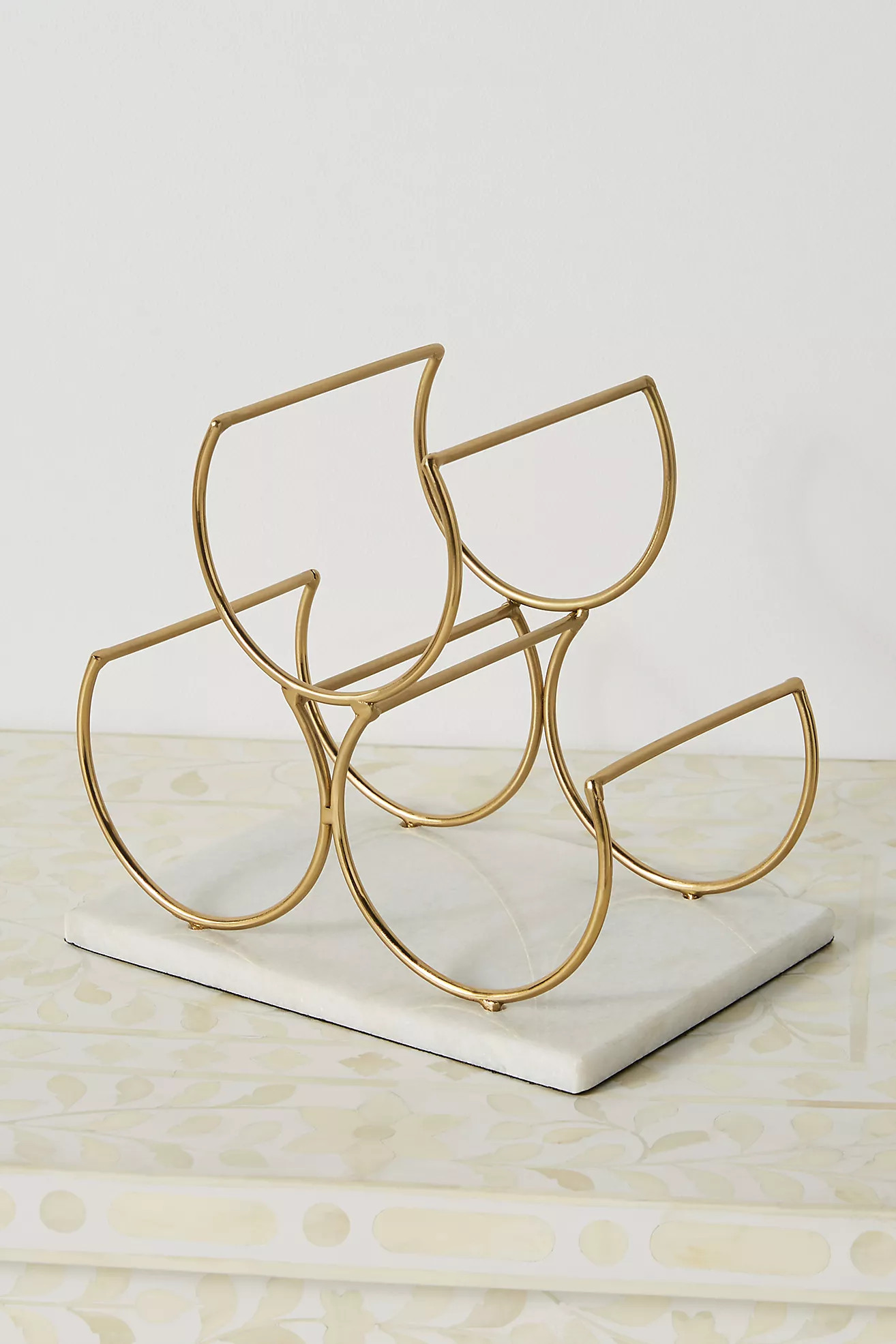 Marble Wine Rack | Anthropologie (US)