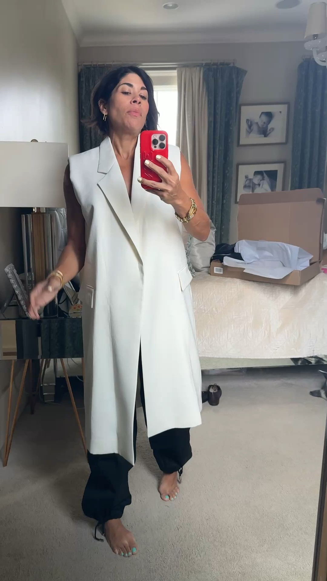 Toteme vest from the Outnet