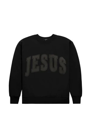 LIMITED EDITION JESUS SWEATSHIRT BLACK | The Bar