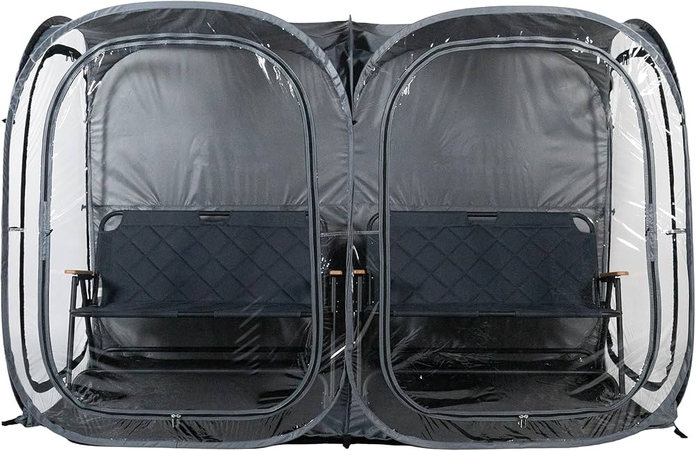 WeatherPod® The Original Shark Tank Side-by-Side™ 2-4 Person Pop-Up Pod - Stay Warm, Dry, and ... | Amazon (US)