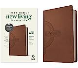 NLT Large Print Premium Value Thinline Bible, Filament-Enabled Edition (LeatherLike, Brown Celtic... | Amazon (US)