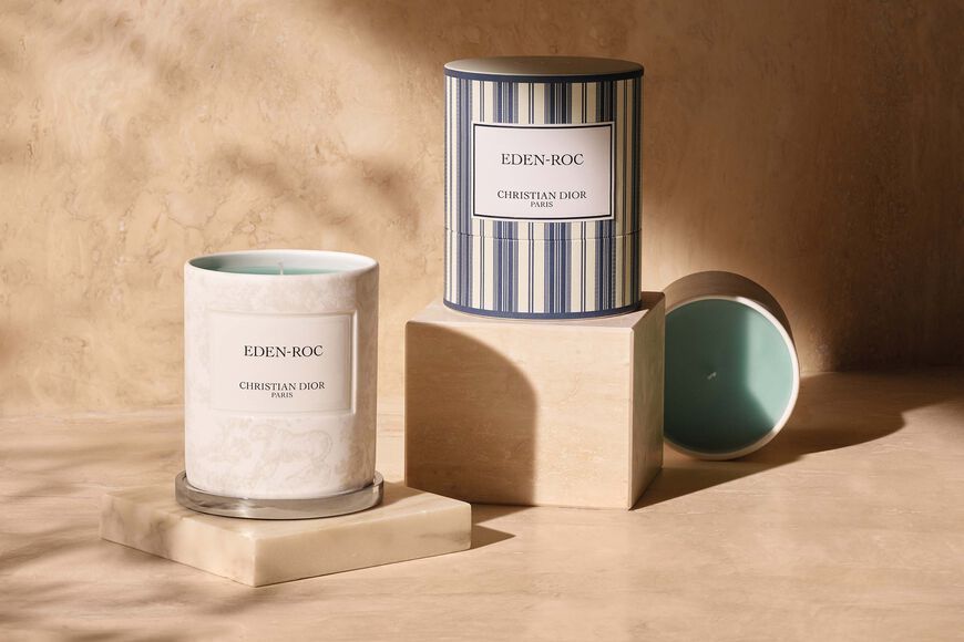 Eden-Roc Scented Candle: Dioriviera Limited Edition | DIOR | Dior Couture