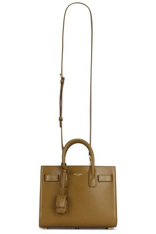 Saint Laurent Nano Sac De Jour Bag in Green Ink - Green. Size all. | FWRD 