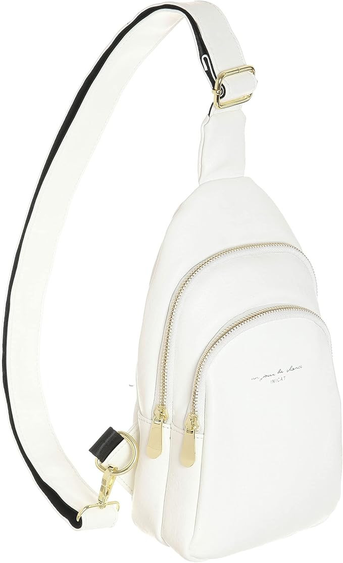 Haytijoe Small Crossbody Purse, Fanny Packs for Women Man Sling Bag Leather Crossbody Sling Purse... | Amazon (US)