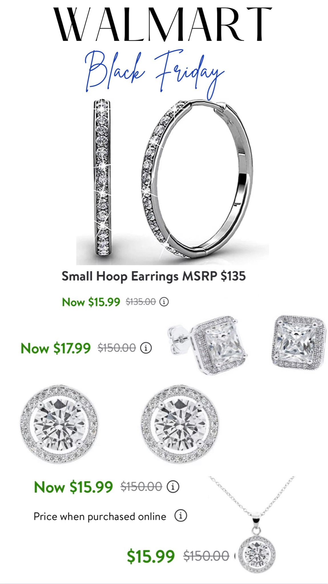 Black Friday jewelry on major markdown!  Gift for her | gift for mom | gift for MIL

#LTKCyberweek #LTKsalealert #LTKGiftGuide