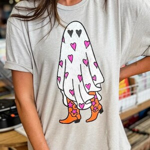 BOO in BOOTS Sweatshirt   Ready to Ship   Screen Print - Etsy | Etsy (US)