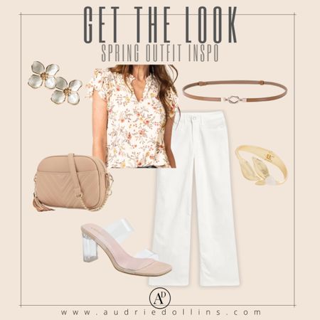 Spring Outfit Inspo

Spring outfit  Spring fashion  Floral blouse  White jeans  Denim  Workwear  Earrings  Belt  Handbag  Heels  Bracelet  Gold jewelry

#LTKstyletip #LTKworkwear #LTKSeasonal