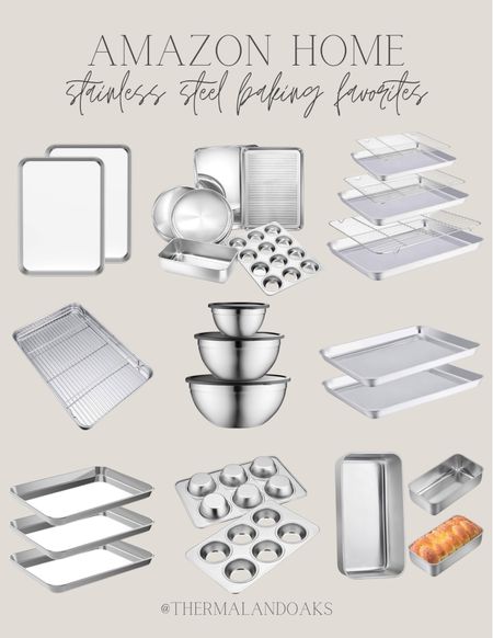 Stainless steel baking favorites

#LTKsalealert #LTKfindsunder100 #LTKhome