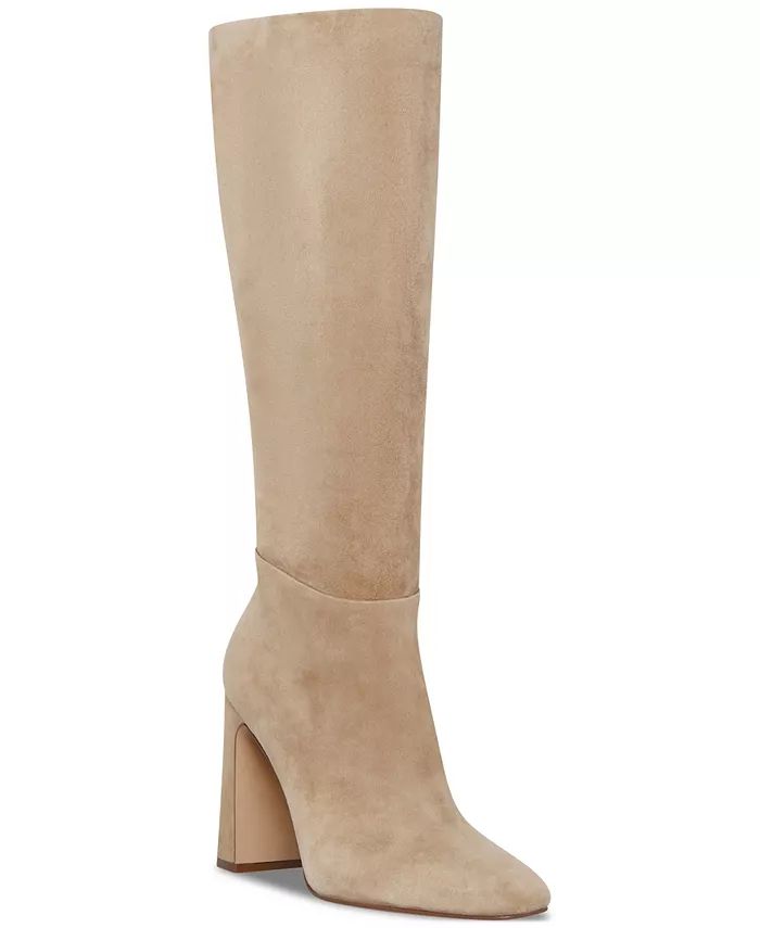 Women's Ally Knee High Block-Heel Dress Boots | Macy's