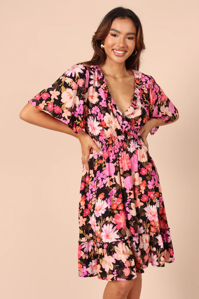 Lyris Mini Dress - Purple | Petal & Pup (US)