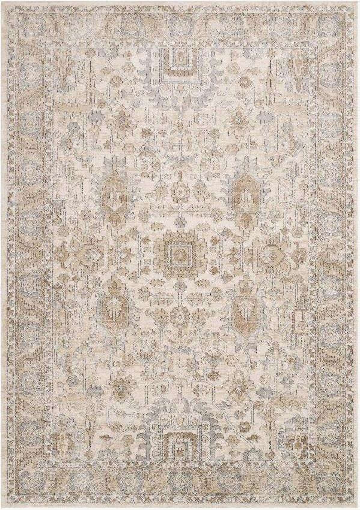 Teagan Ivory/Sand 7'11" x 10'6" Rug | 1stopbedrooms