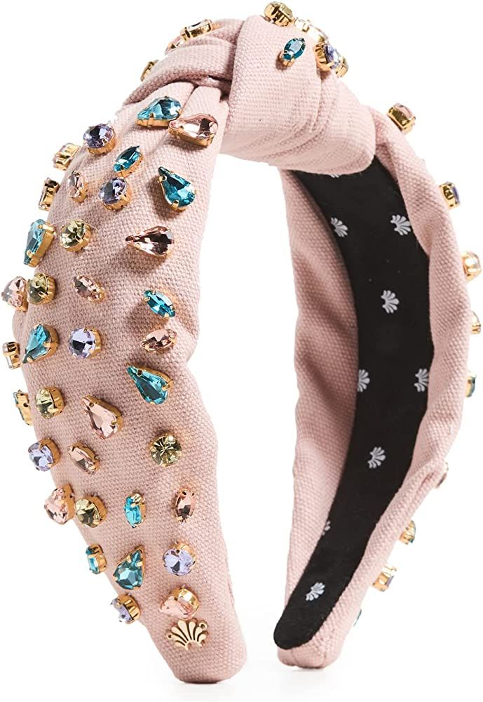 Lele Sadoughi Women's Candy Jeweled Knotted Headband | Amazon (US)