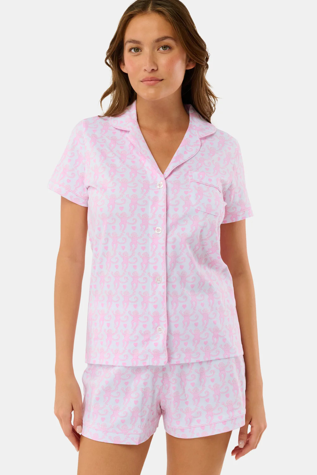 Lovely Monkey Polo Pajamas | Roller Rabbit