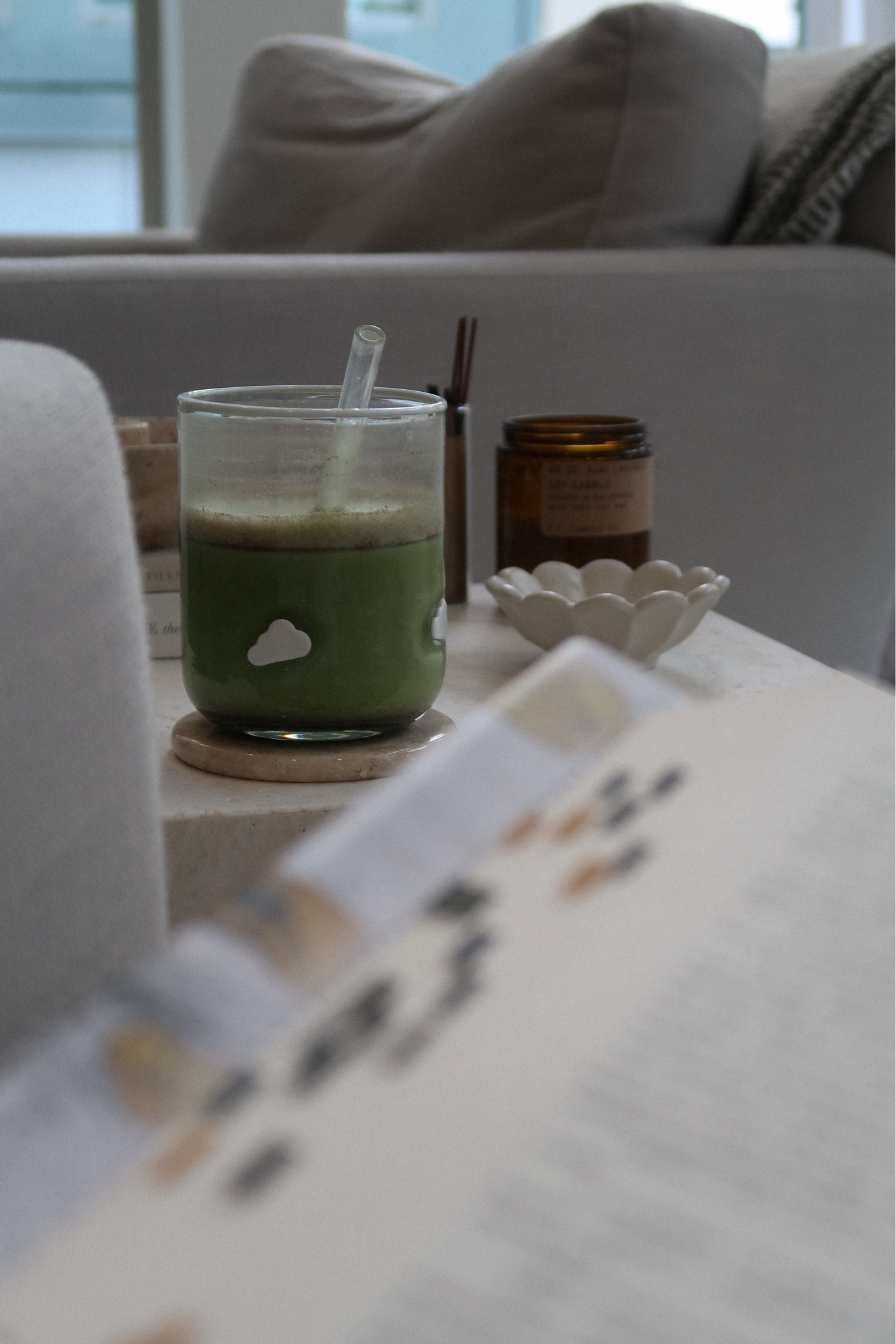 a quiet reading moment 🍵 nothing better than slowing down with a book and a matcha


reading moment, cozy reading aesthetic, matcha latte at home, book lover aesthetic, slow living lifestyle, cozy home vibes, reading routine, kindle reading, relaxing routine, calm home aesthetic, self care moments, neutral home decor, soft living lifestyle, everyday rituals, unwind routine, cozy corner inspo

#LTKdayinmylife #LTKHome #LTKvlog