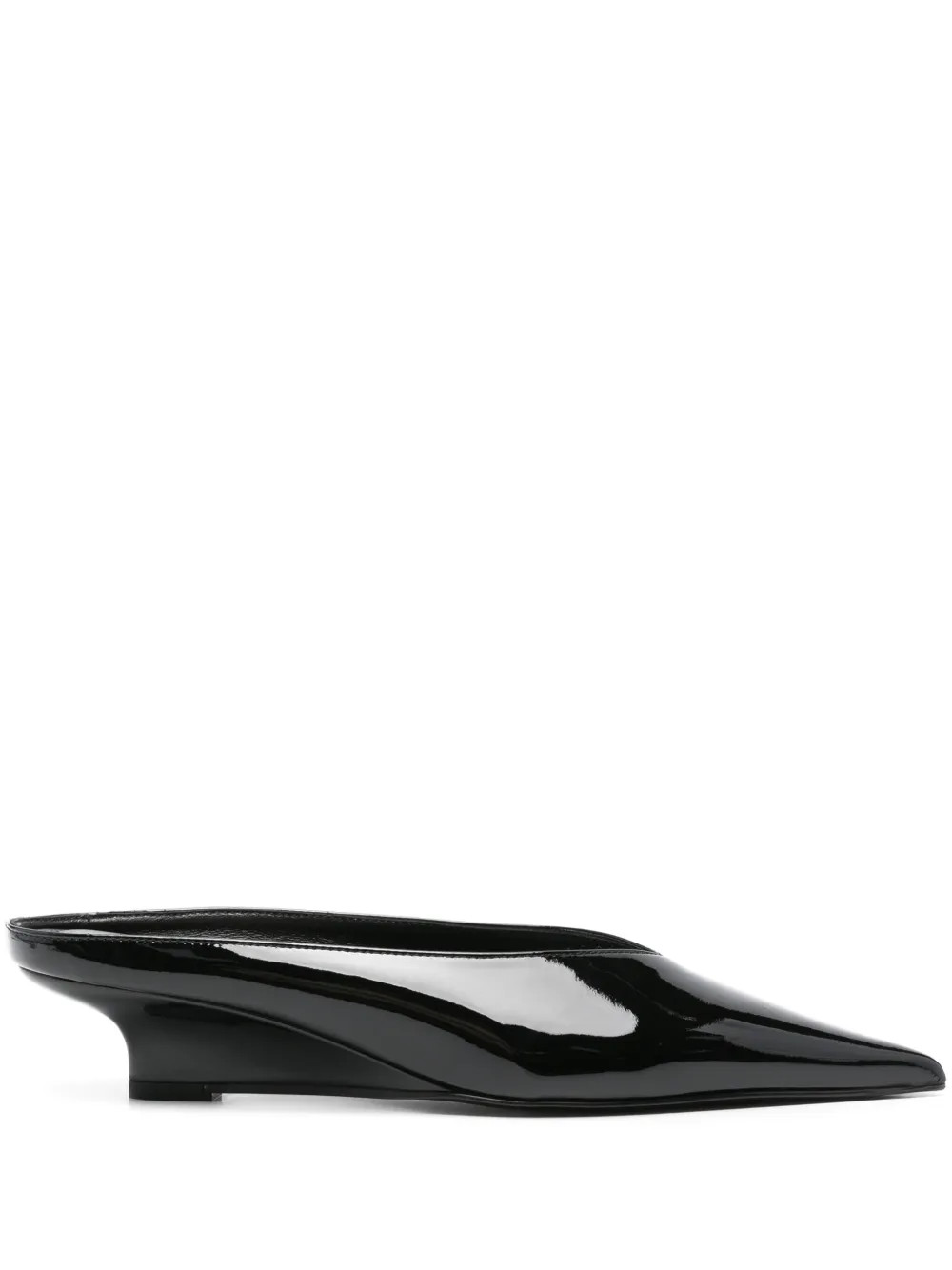 35mm patent-leather mules | Farfetch Global