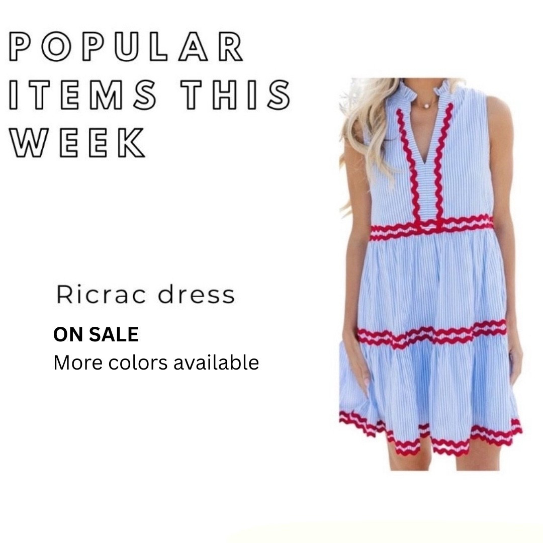 Summer outfit - this is adorable and will always be a classic look, also comes in white 


#amazon #july4th #ricracdress #seersuckerdress #summeroutfit #dress #vacationoutfit #springdress #summerdress #summerdatenight #LTKSaleAlert 





#LTKOver40 #LTKU #LTKSeasonal