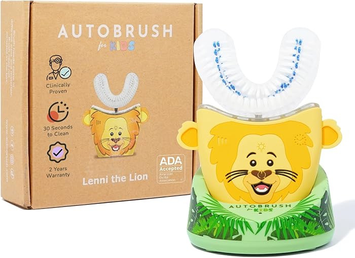 autobrush Kids Electric Toothbrush – Only ADA Accepted U-Shaped Toothbrush, Clinically Proven U... | Amazon (US)