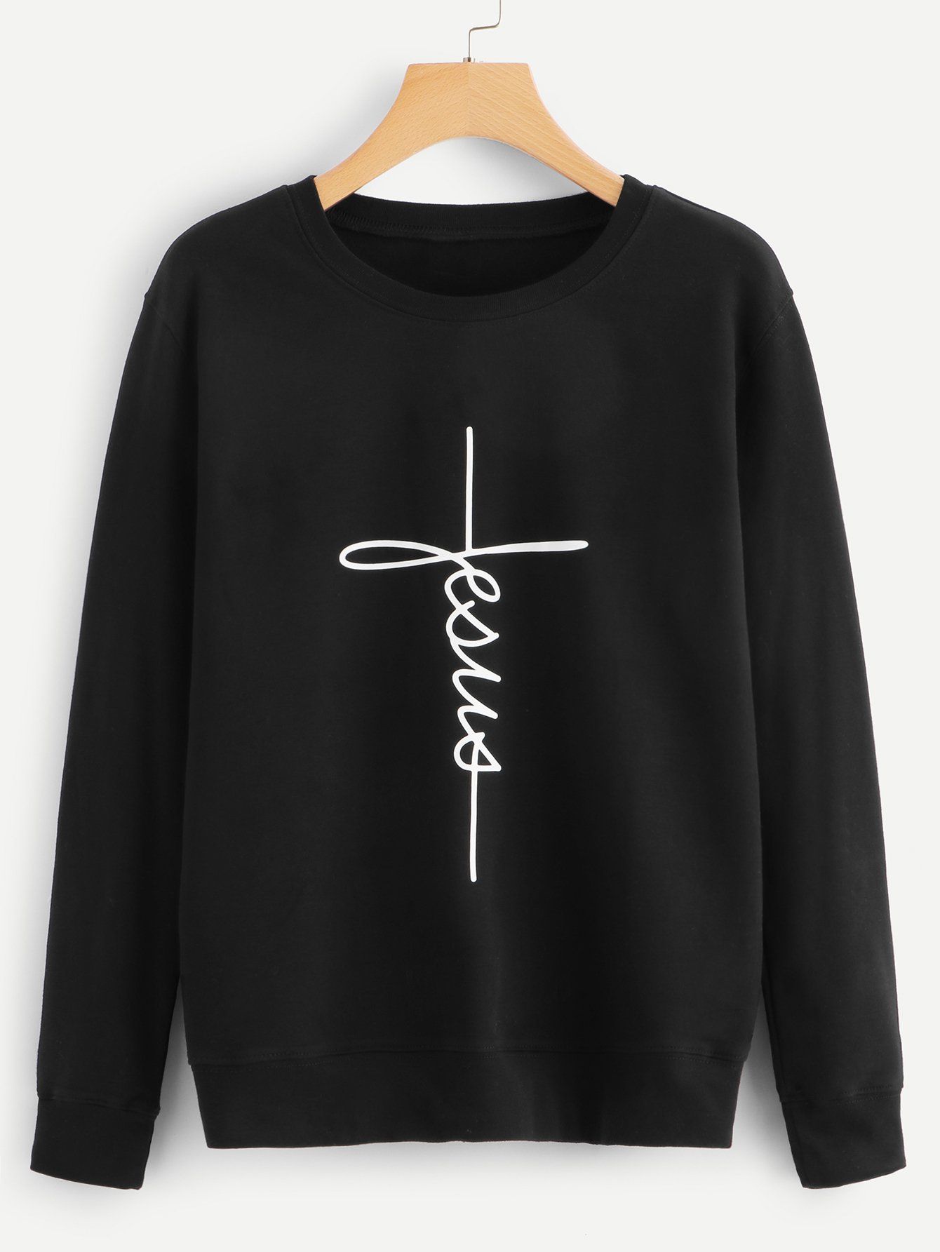 Letter Graphic Sweatshirt | SHEIN