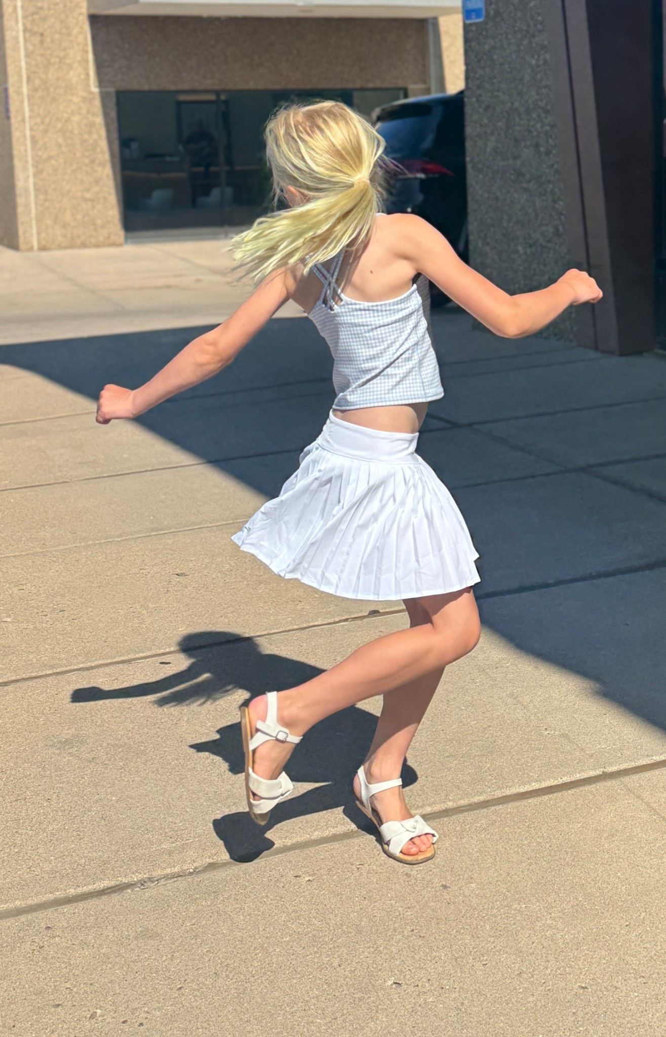 Sporty, sweet, and Target-priced 🎾🖤
This gingham top + tennis skirt combo is giving mini athleisure queen.
Comfy enough for the playground, cute enough for a lunch date with mom.
Everything is from Target—linked it all on LTK!

#LTKkids #LTKtarget #TargetStyle #MiniStyle #GirlsOutfits #SportyChic #TennisSkirt #TargetFinds #LTKunder50 #GinghamStyle #GirlsFashion #PlaygroundReady #MomAndMeStyle

#LTKKids #LTKSeasonal #LTKSummerEdit