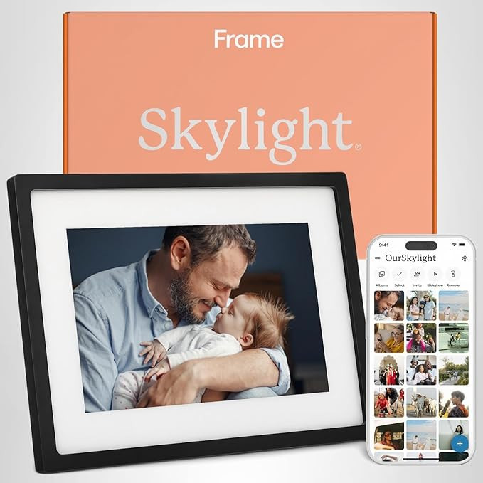 Skylight Frame – WiFi Digital Picture Frame Customer Support, Touch Screen Digital Photo Frame ... | Amazon (US)