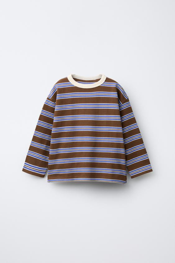 HEAVYWEIGHT STRIPED T-SHIRT | Zara US