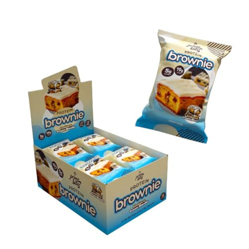 Prime Bites Protein Brownie from Alpha Prime Supplements, 16-17g Protein, 5g Collagen, Delicious Guilt-Free Snack,12 bars per box (Cookie and Cream Blondie) | Amazon (US)