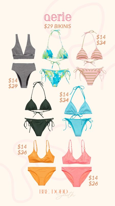 These bikinis are so cute from aerie and they’re all on sale now!! They’re perfect for the summer!!

Bikinis, on sale, summer bikinis, swimsuit, swimwear, aerie swim on sale 

#LTKsalealert #LTKswim #LTKSeasonal