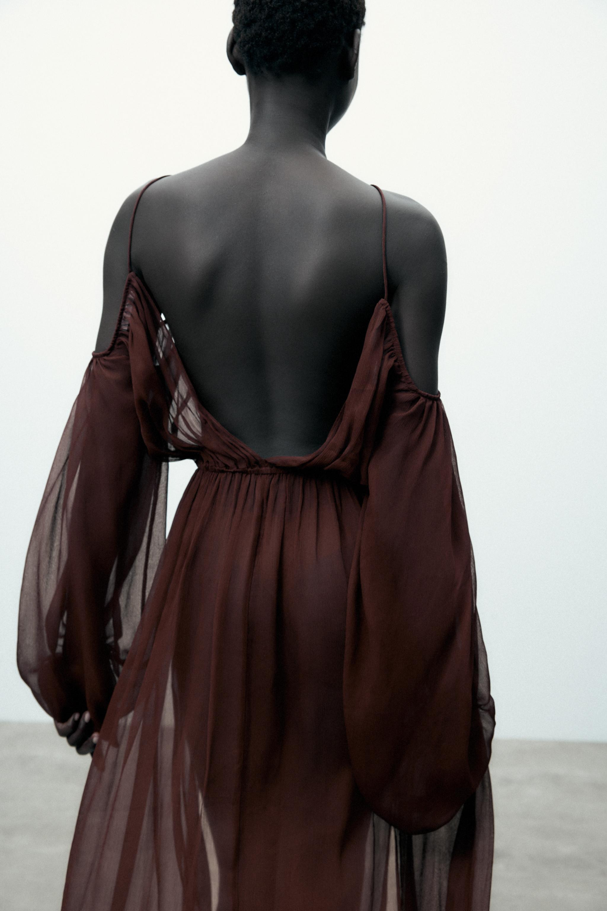 FLOWY LONG DRESS | Zara US