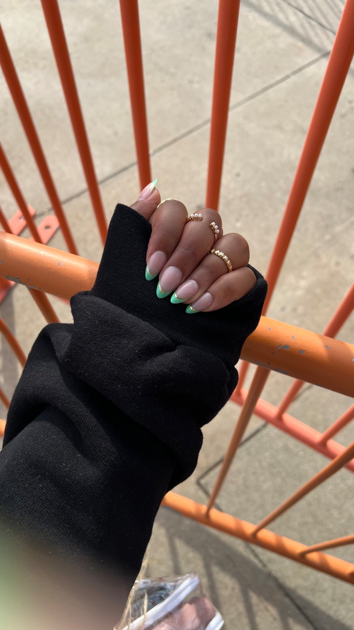 Midi rings are always a must when I have a fresh set! These WICKED inspired nails are everything 