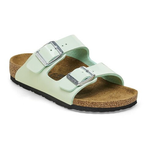 Arizona Kids Birko-Flor Patent Patent Surf Green | BIRKENSTOCK | Birkenstock USA