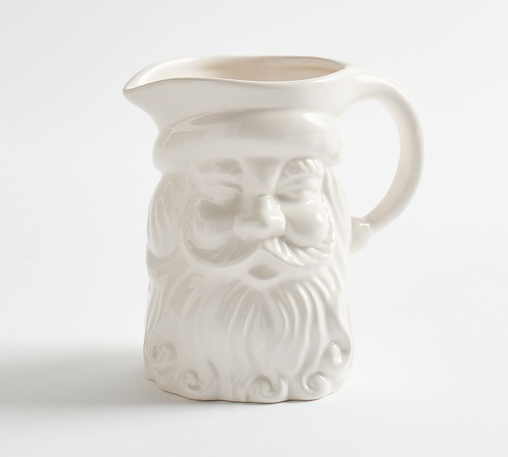 Santa Claus Pitcher | Pottery Barn (US)