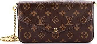 Amazon.com: Louis Vuitton, Pre-Loved Felicie Pochette Monogram Canvas, Brown : Amazon Luxury | Amazon (US)