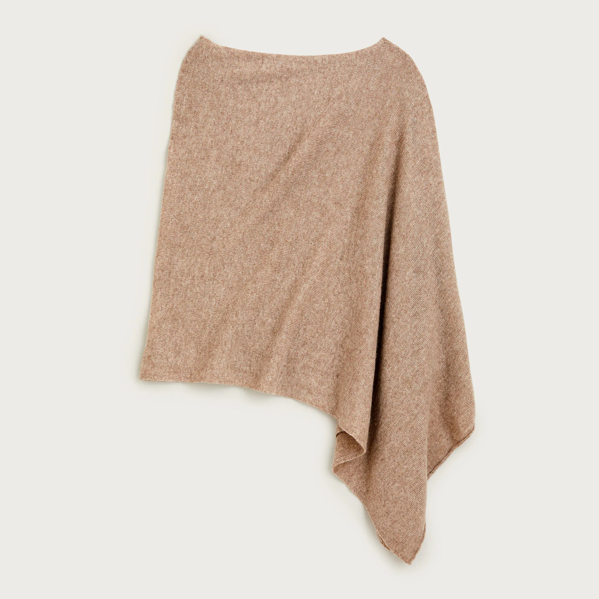 Cashmere-wool blend poncho | J. Crew US