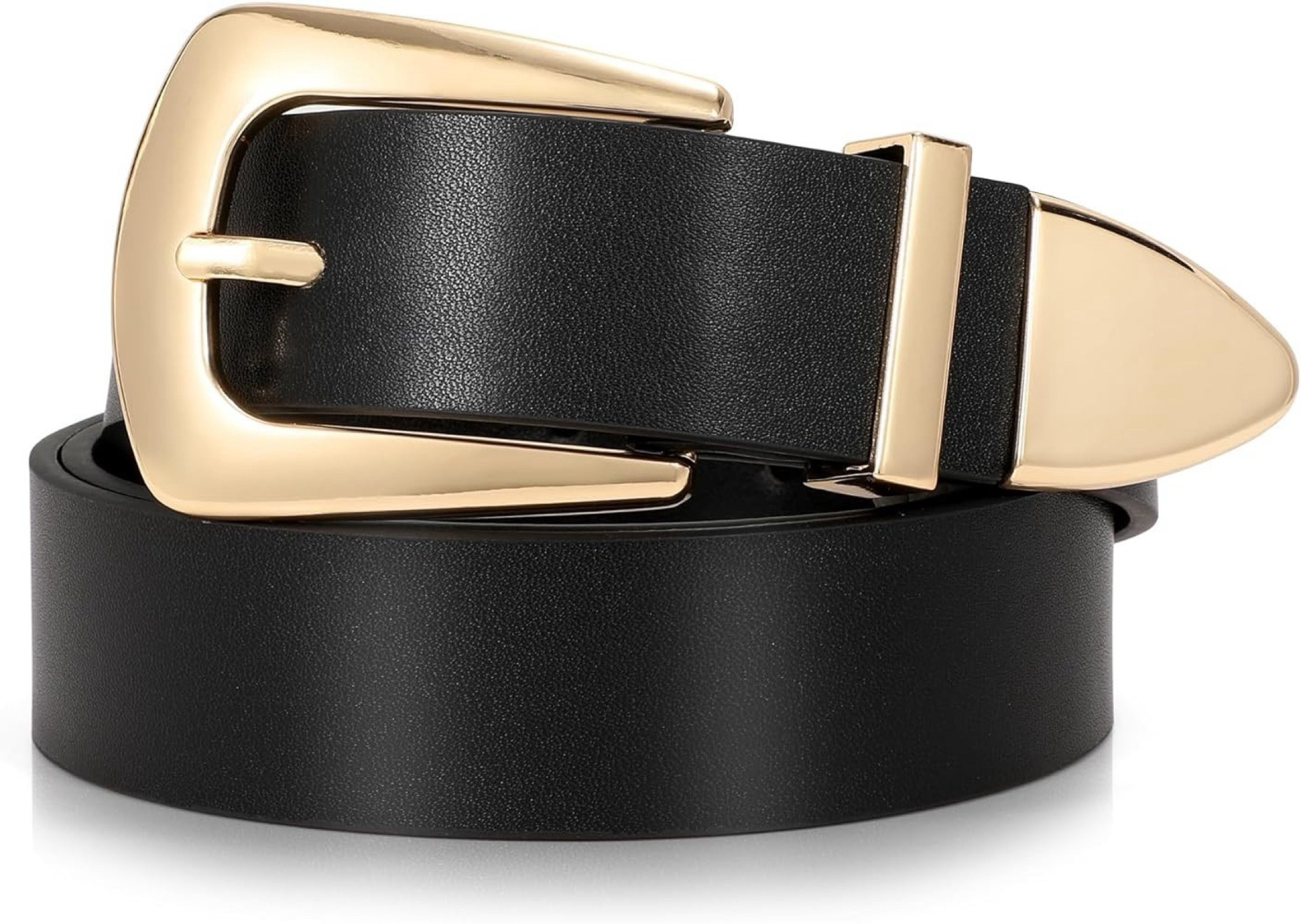Women's Leather Belts Vintage Western Belt Metal Tailed Faux Leather Ladies Belts for Jeans Pants.  In a few beautiful colors.. 

#LTKStyleTip #LTKFindsUnder50 #LTKActive