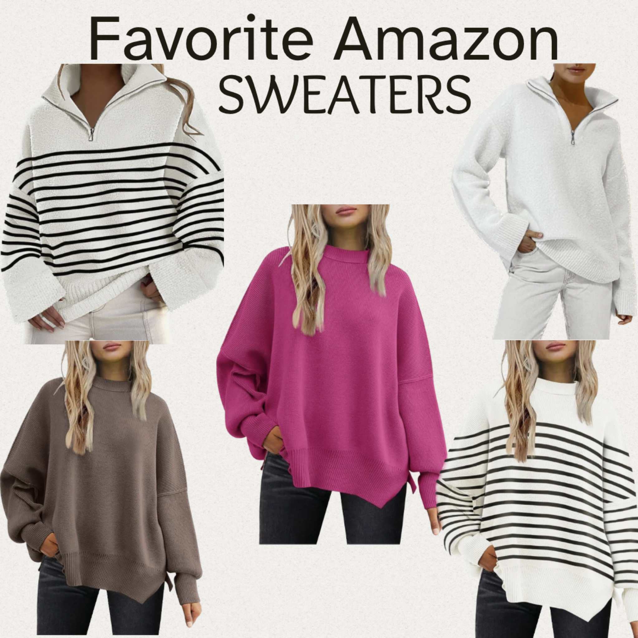 All time fave Amazon sweaters!! Perfect for fall, and soo soft !! 💌

#LTKHolidaySale #LTKxPrime #LTKfindsunder50