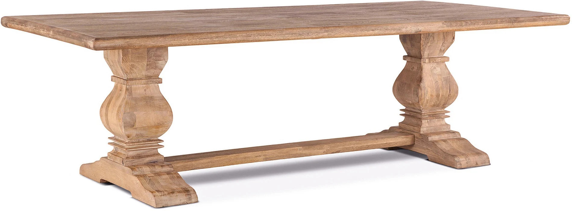 Pengrove 108 Inch Dining Table In Antique Oak | 1stopbedrooms