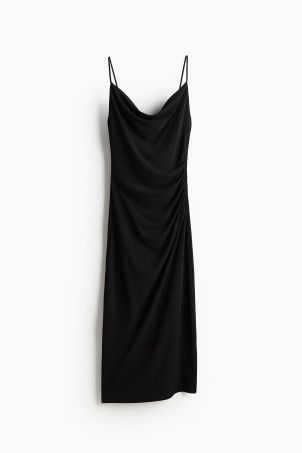 Draped Cowl-neck Dress | H&M (US + CA)