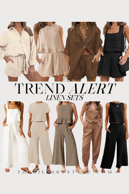 AMAZON Women’s Fashion: Neutral Linen Sets. Perfect to dress up or down!

#LTKtravel #LTKstyletip