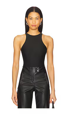 Heroine Sport High Neck Bodysuit in Black from Revolve.com | Revolve Clothing (Global)