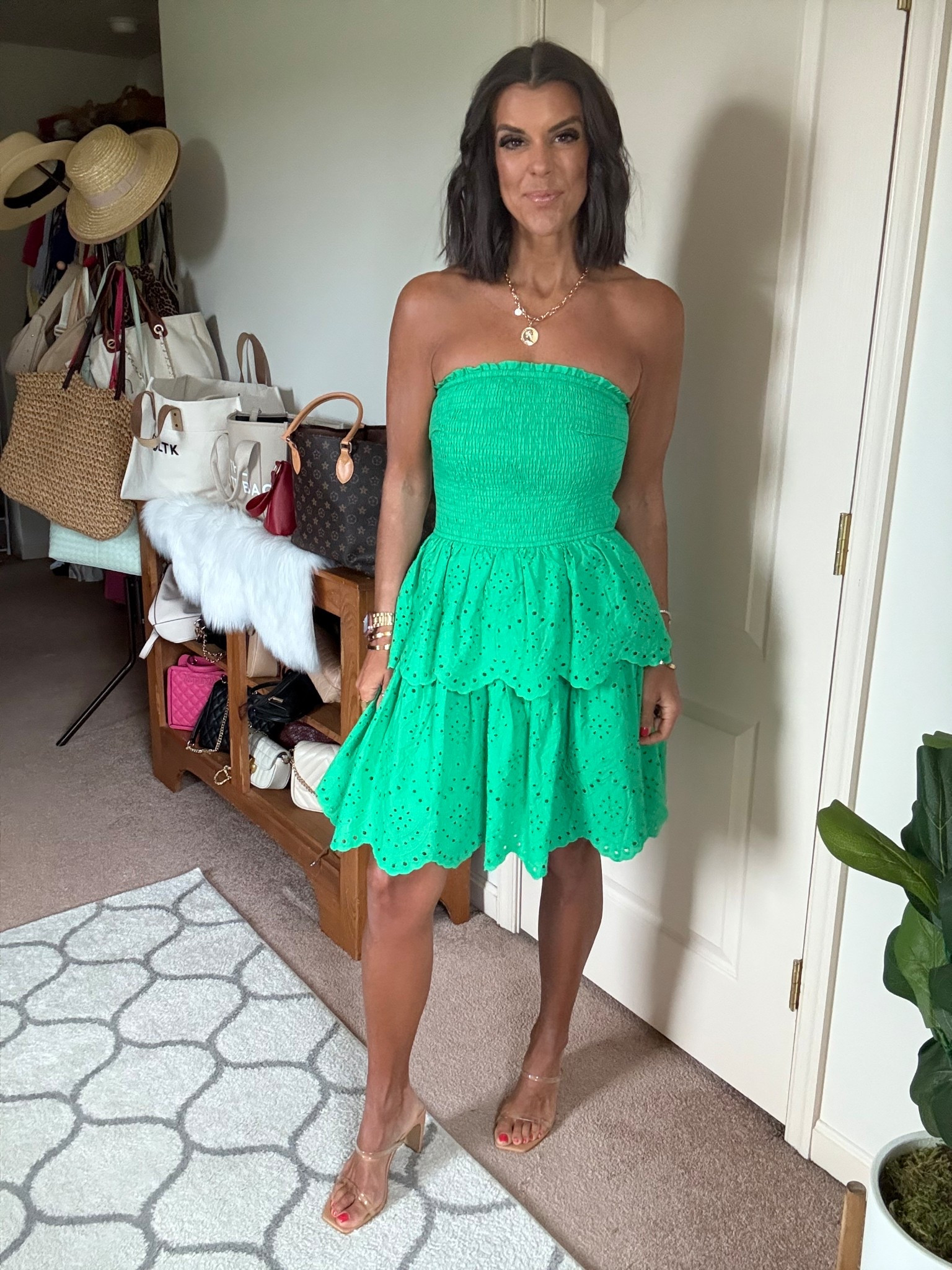 Size small in dress 

#LTKSeasonal #LTKFindsUnder100