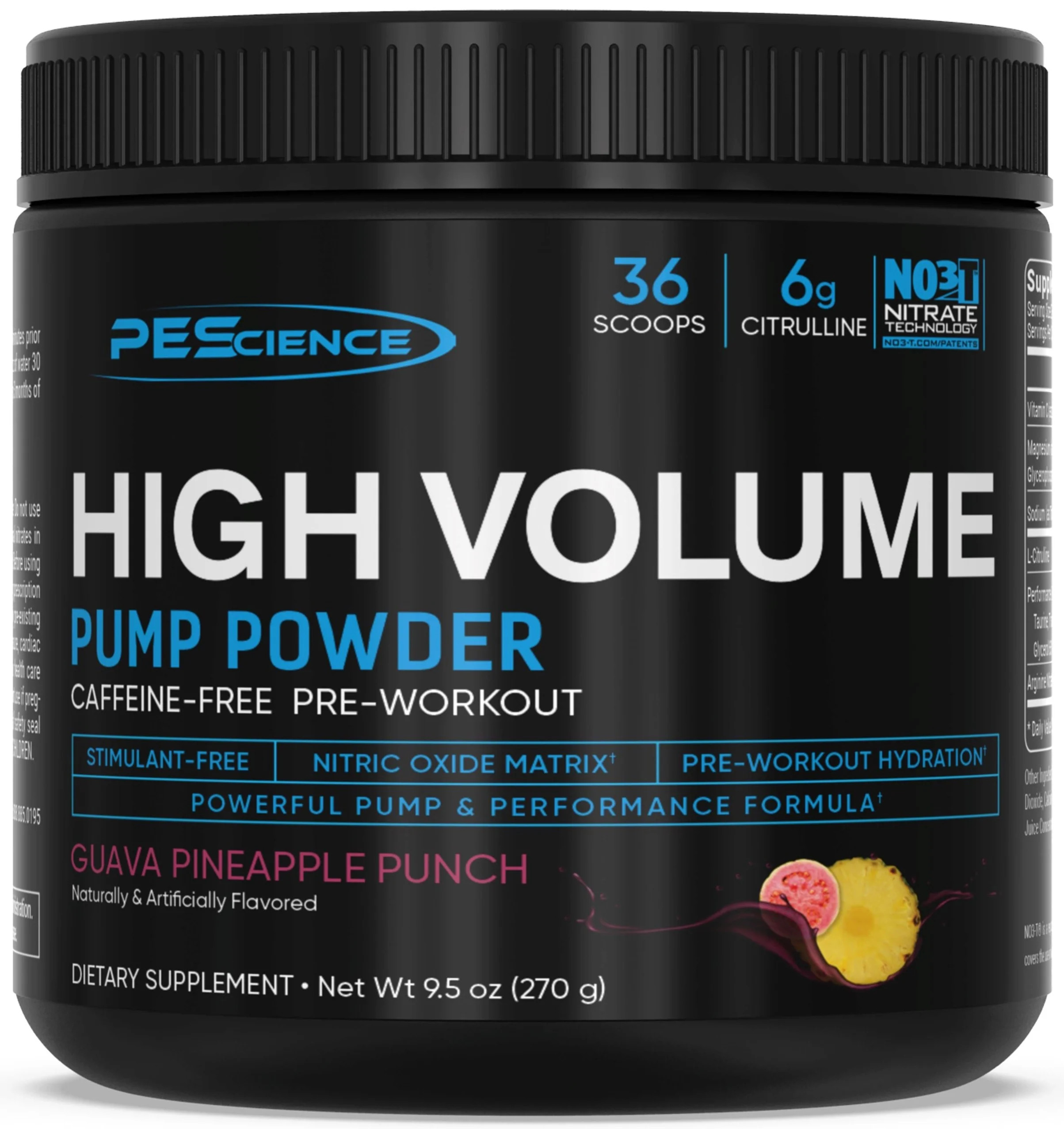 High Volume | Caffeine-Free Pre-Workout | Pump & Performance | PEScience