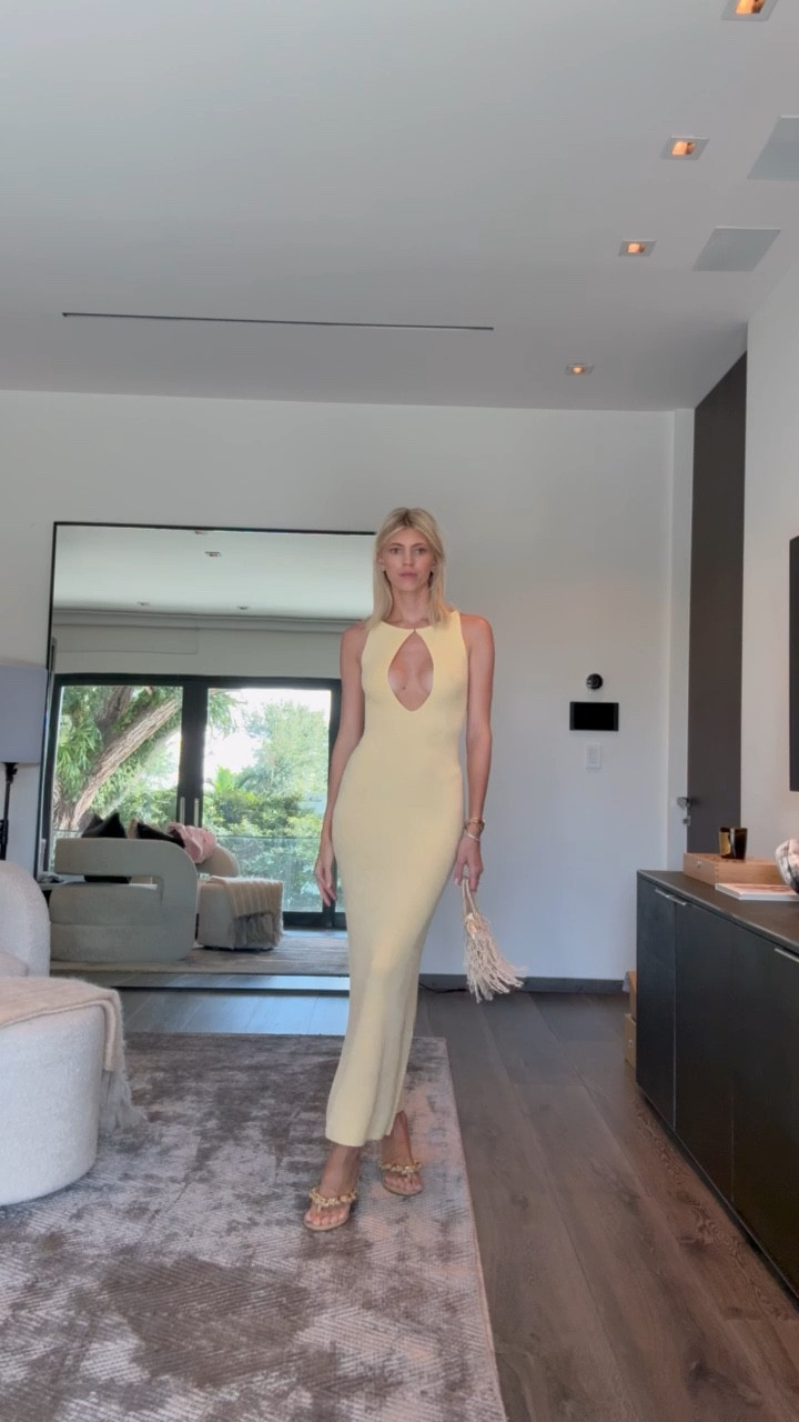 Aya Muse maxi dress 💛

#LTKStyleTip #LTKItBag