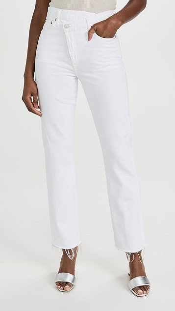 Criss Cross Straight Jeans | Shopbop