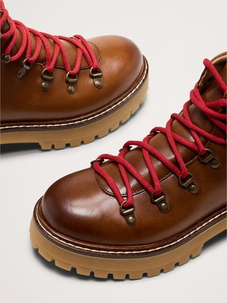 Italian Leather Alpine Boot | Banana Republic (US)