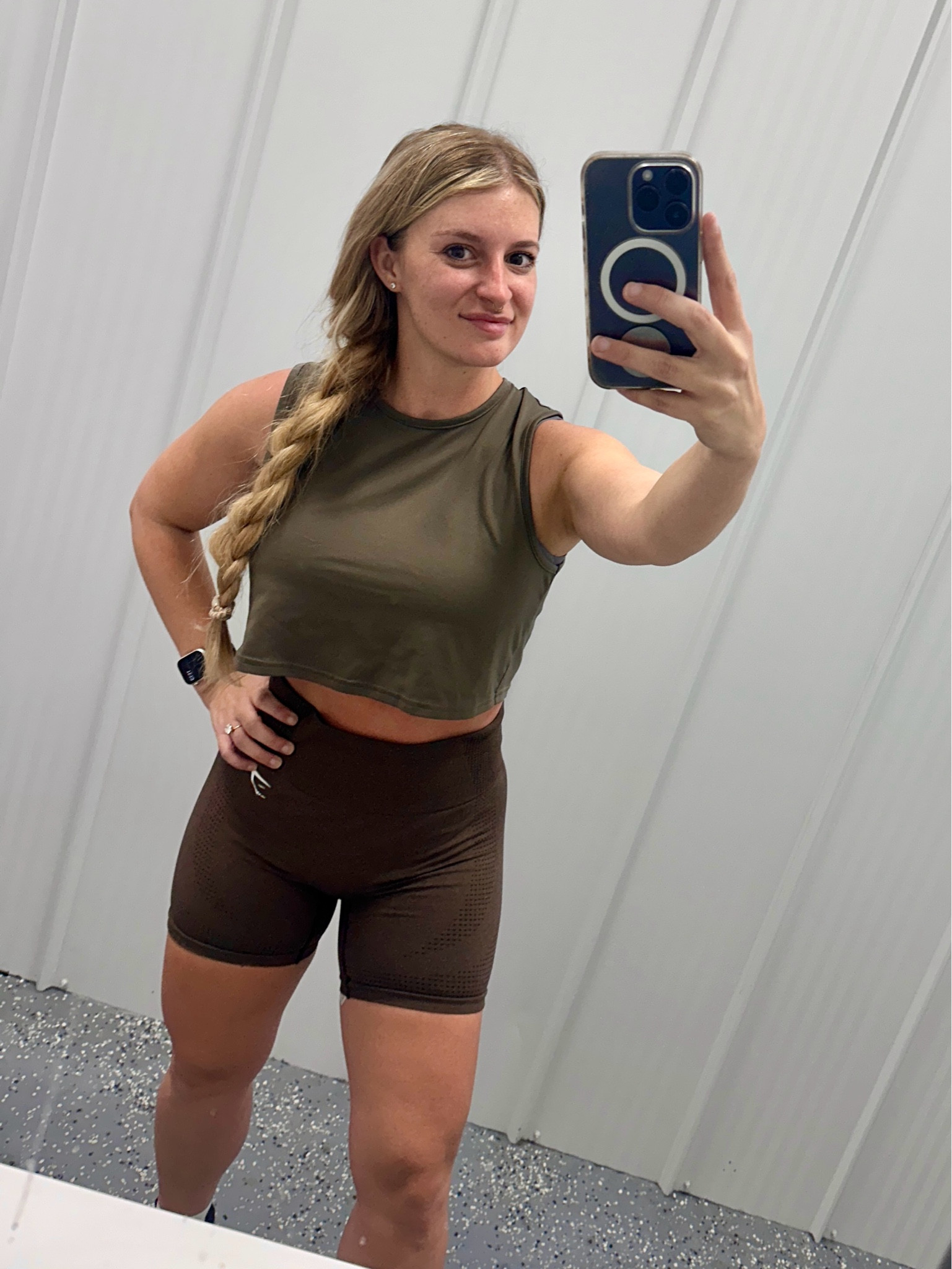 Love a monochromatic look, even at the gym 🤎 

#LTKFindsUnder50 #LTKFitness #LTKActive