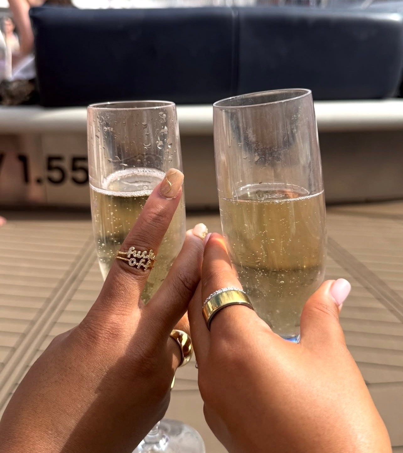 Cheers to many more vacations. Everyone on the Virgin Voyage Creator Cruise loved this ring. 

#LTKTravel