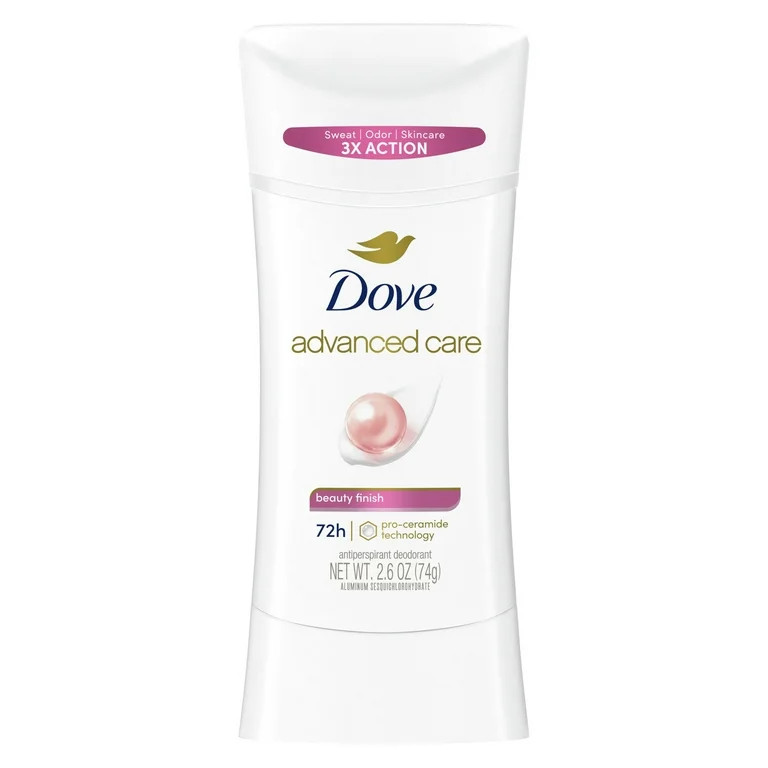 Dove Advanced Care Antiperspirant Deodorant Stick for Women Beauty Finish, 2.6 oz | Walmart (US)