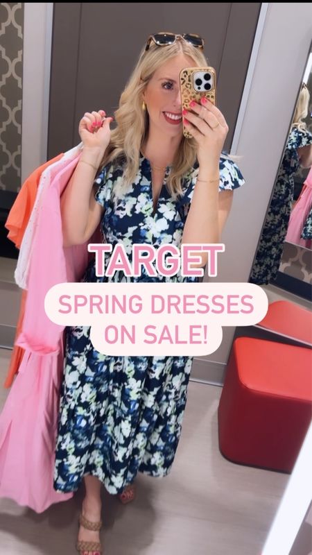 Instagram reel, Target spring dresses on sale, spring dress, target dress, target fashion, target style, floral dress 

#LTKsalealert #LTKfindsunder50 #LTKSeasonal